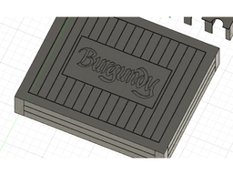 Insert: Castles of Burgundy 20th Ed 3d model