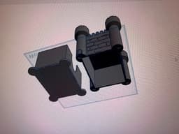 Castle Deck Box .3mf 3d model