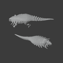 Edmontonia 3d model