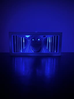Solo Leveling Statue - LED Lightbox 3d model