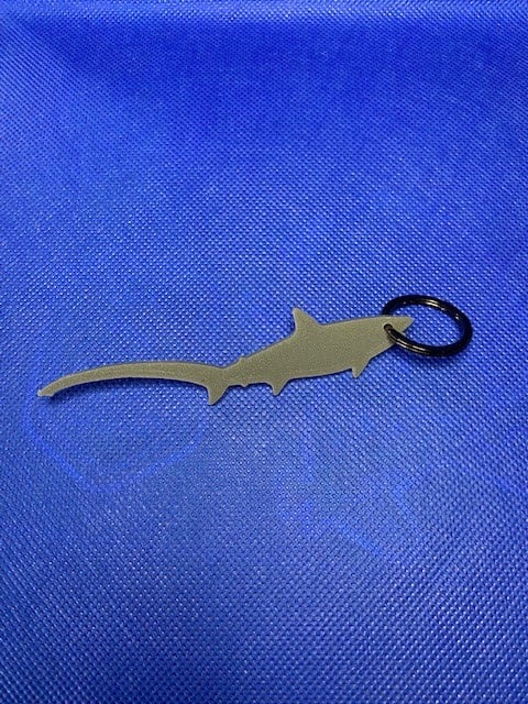 Thresher Shark KeyRing 3d model