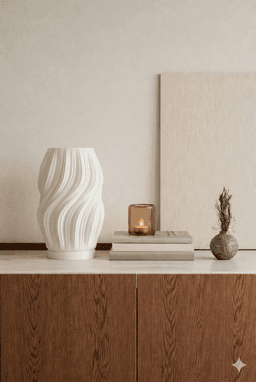 Silk - Textured Ambient Lamp Shade 3d model