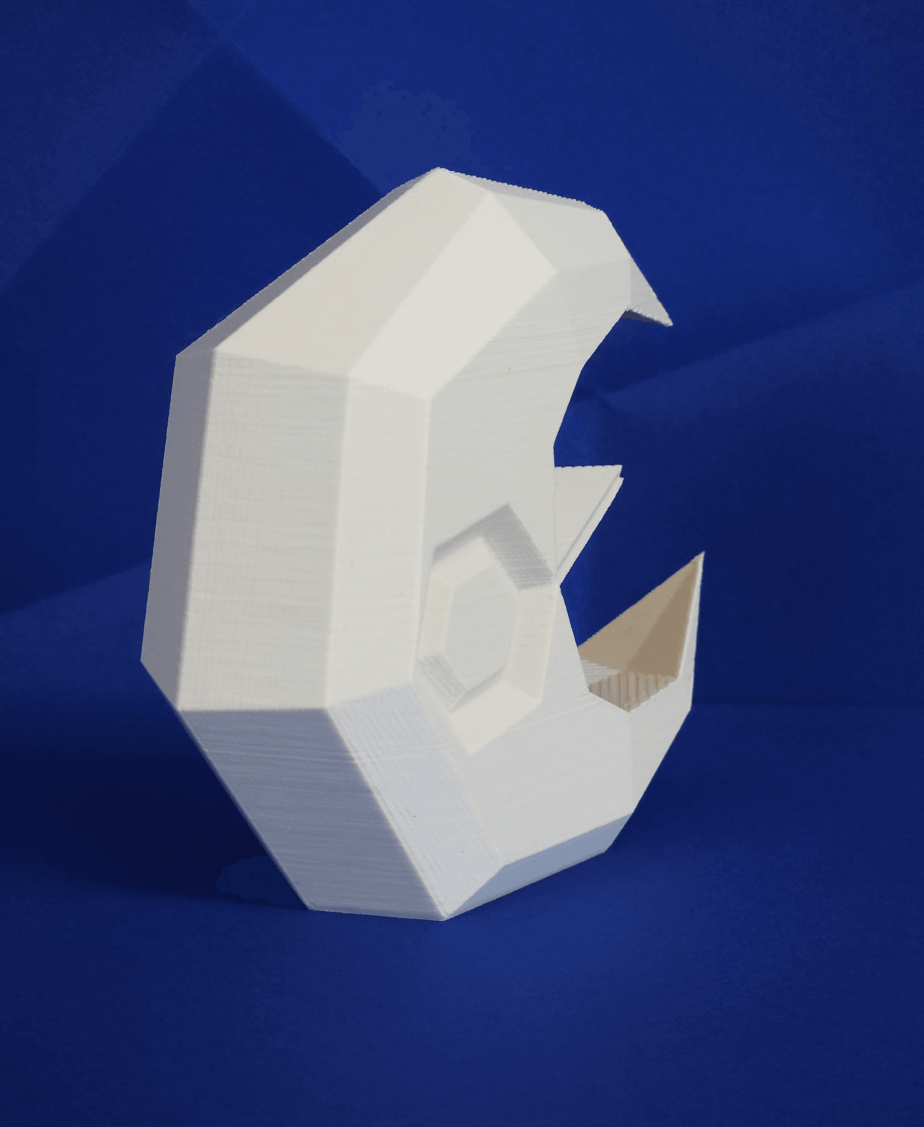 Lunatone Low Poly Pokemon 3d model