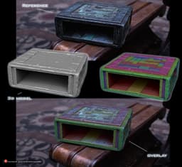 Pain Box Dune 3d model