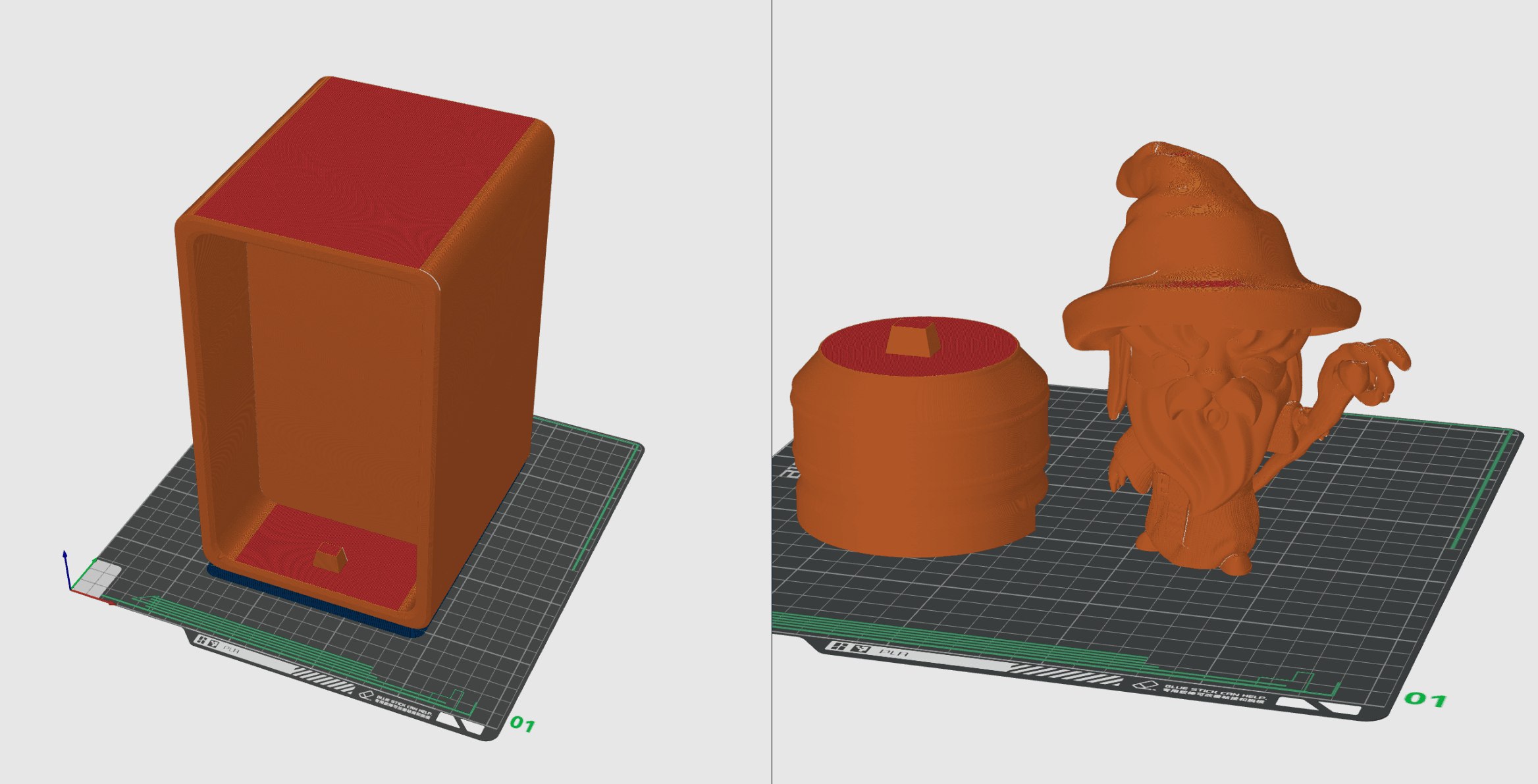 Gandalf Book Case Display 3d model