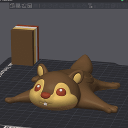 Flying Squirrel Cup Holder 3d model