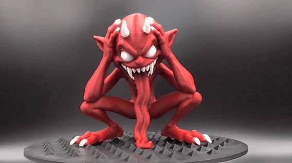 Devilish Imp - Multicolor Figure 3d model