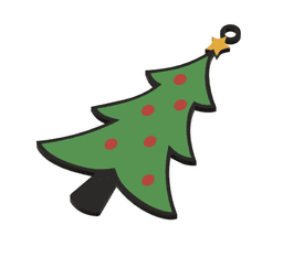Christmas Pack: Tree II 3d model