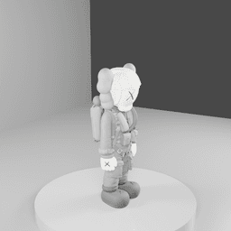 Airforce soldier x Kaws 3d model