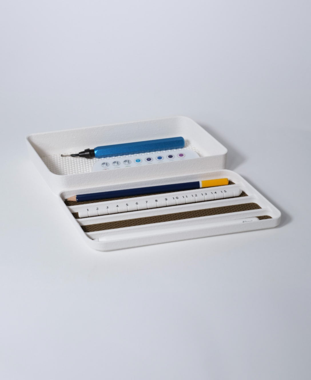 Oblique Desk Tray Collection 3d model