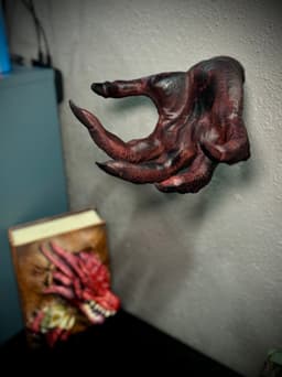 demon hand wall decor 3d model