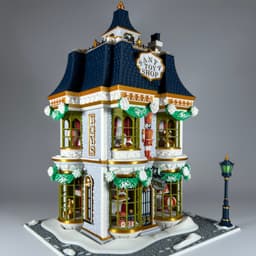 Santa Toy Shop 3d model