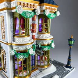 Santa Toy Shop 3d model