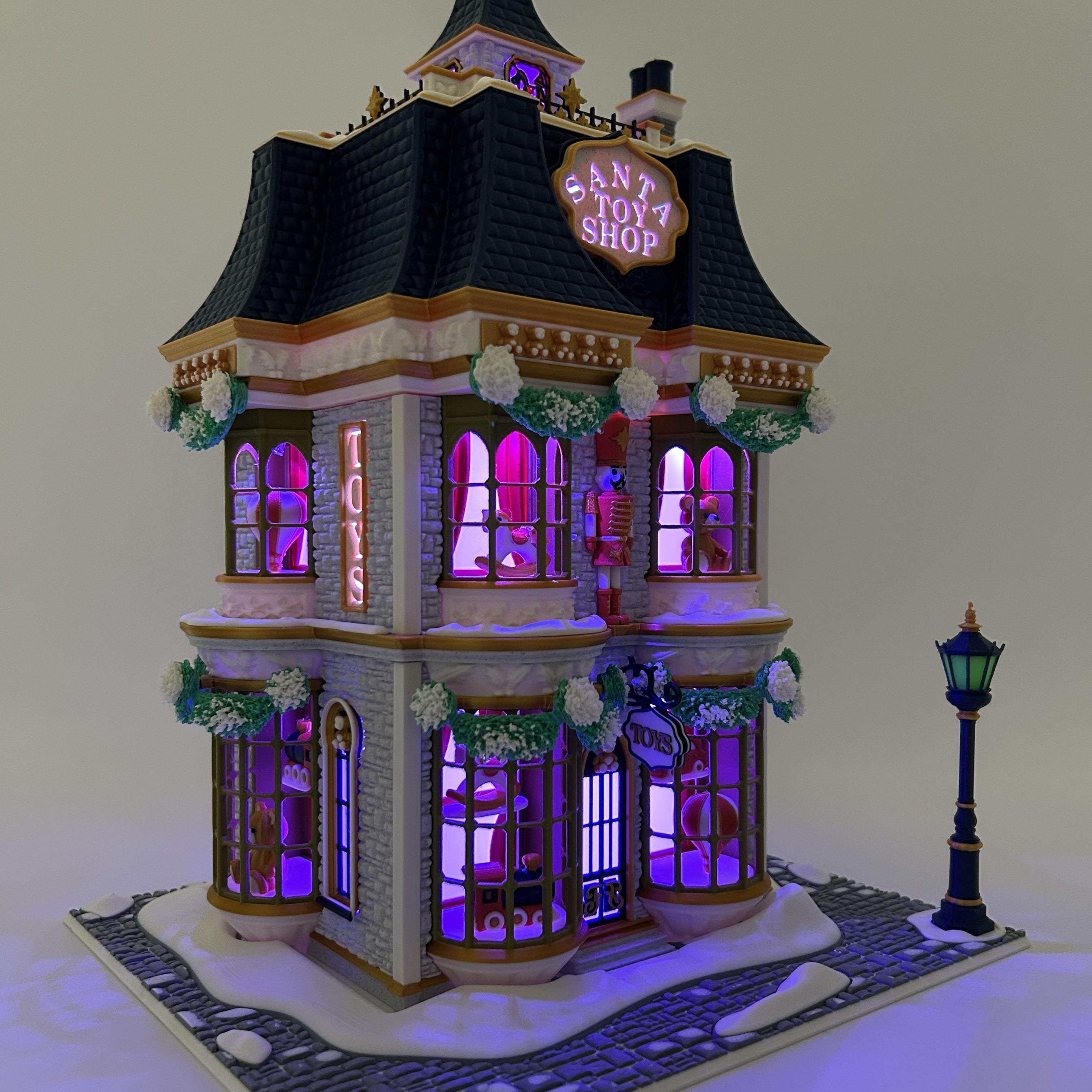 Santa Toy Shop 3d model