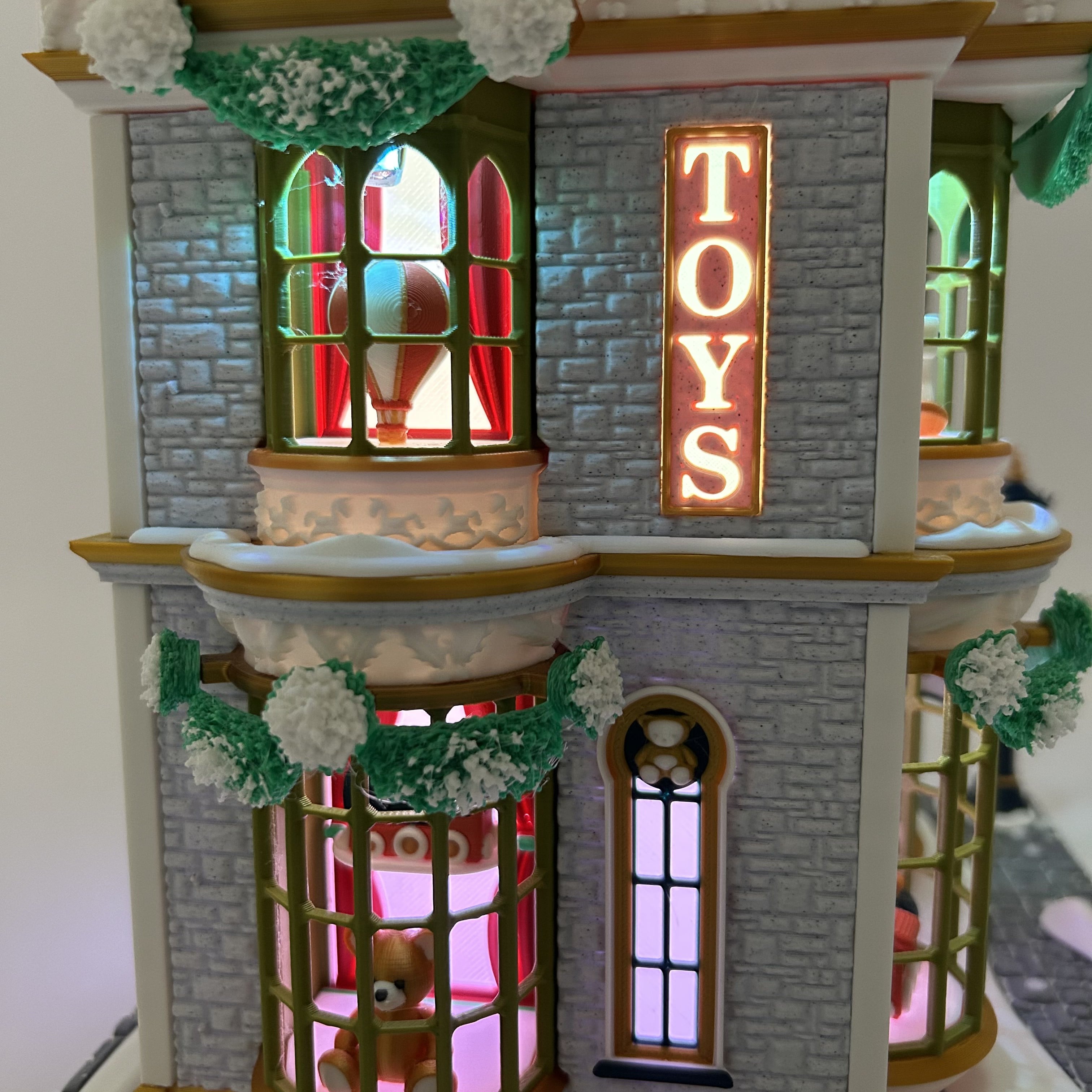 Santa Toy Shop 3d model