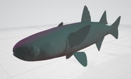 Modelo 3D de un pez 3d model