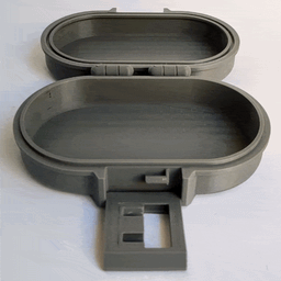 rounded rugged box 3d model
