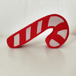 Candycane Box 3d model