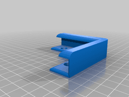 Tablet wall hanger 3d model