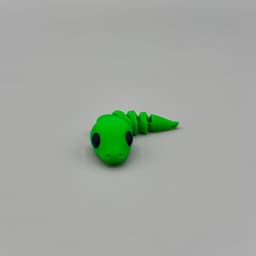 Baby Snake Flexy – Includes Keychain Version 3d model