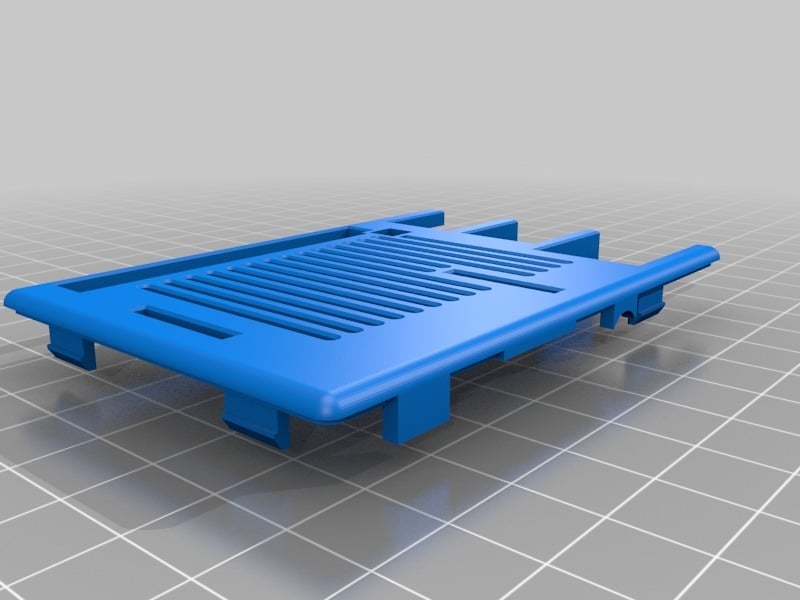 Raspberry Pi 3 B+ (B Plus) Modified Snug Case 3d model