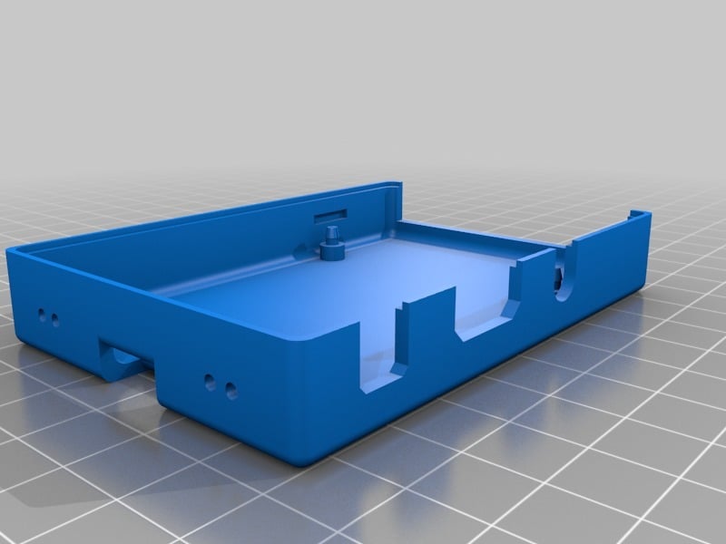 Raspberry Pi 3 B+ (B Plus) Modified Snug Case 3d model