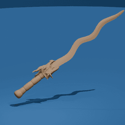 Dragon Head Sword v2 3d model