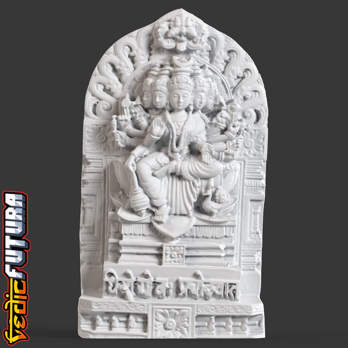 Gayatri - Female Expression of the Light of the Sun 3d model