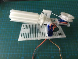 Rubber Gun for FPV-Rover 3d model