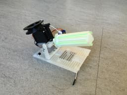 Rubber Gun for FPV-Rover 3d model