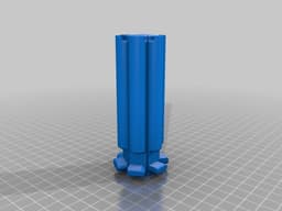 Rubber Gun for FPV-Rover 3d model