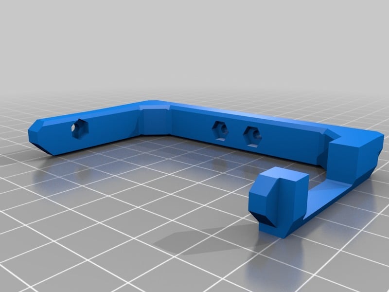 Rubber Gun for FPV-Rover 3d model