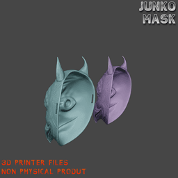 Junko Cosplay Mask Silent Hill 3d model