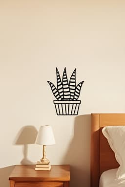Cactus Wall Art, Wall Decor, Home Decor 3d model