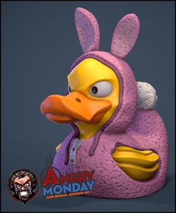 Easter Duck (The Pink Nightmare) 3d model