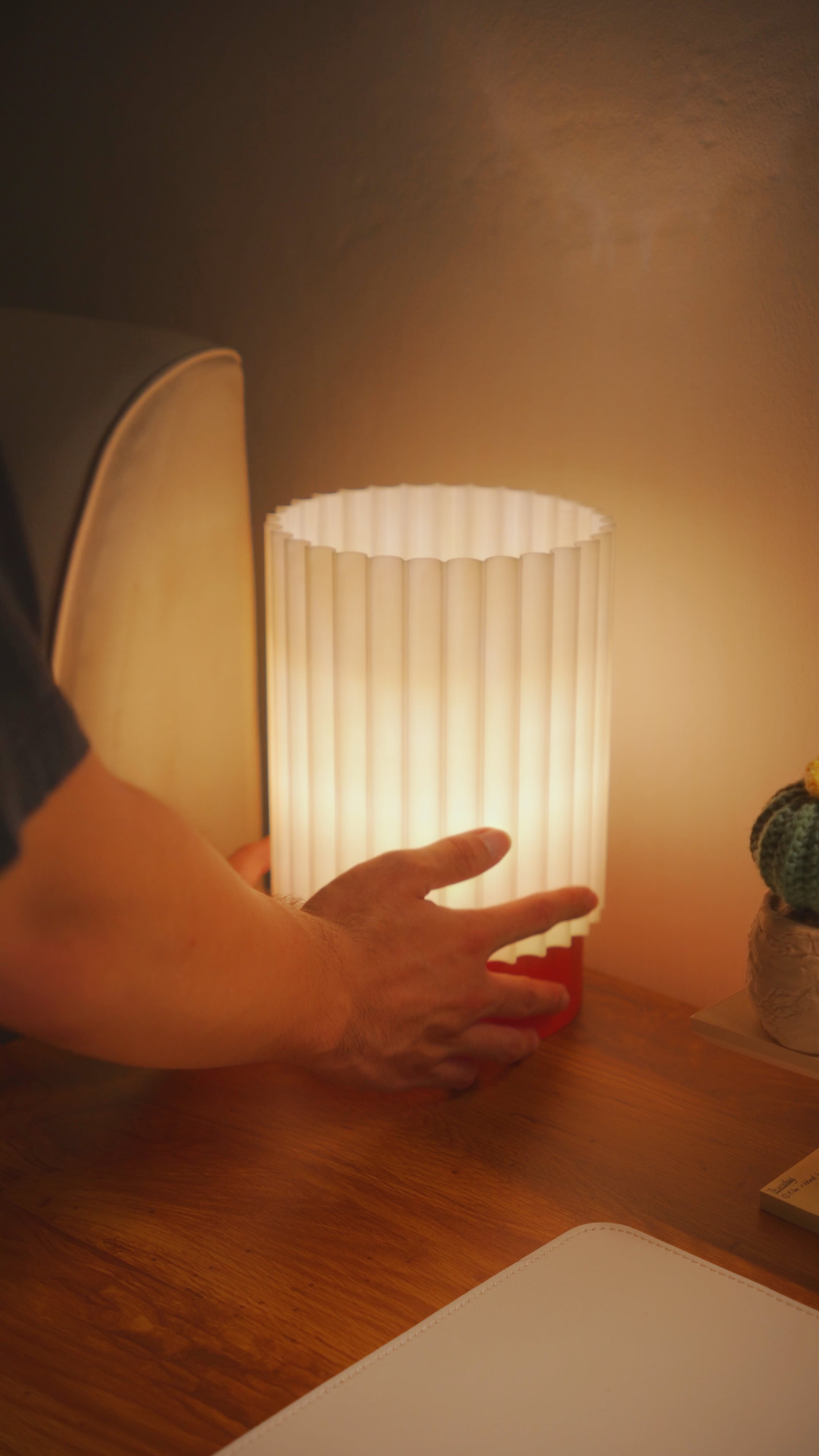 Ribbed Table Lamp 3d model
