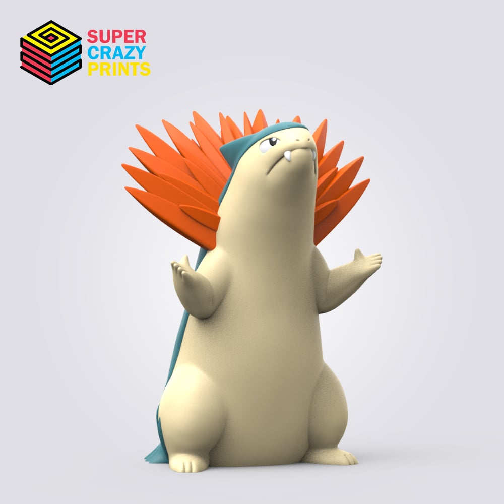 Typhlosion 3d model