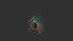 Fantasy Birdhouse 3d model