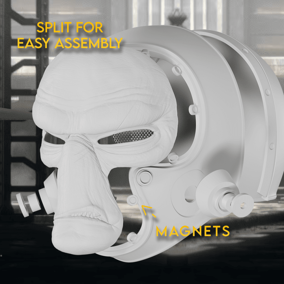 Cad Bane Mask 3d model