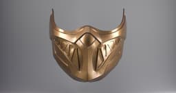 Mortal Kombat - Scorpion Mask Cosplay 3d model