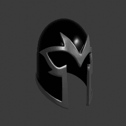 Magneto First Class Helmet 3d model