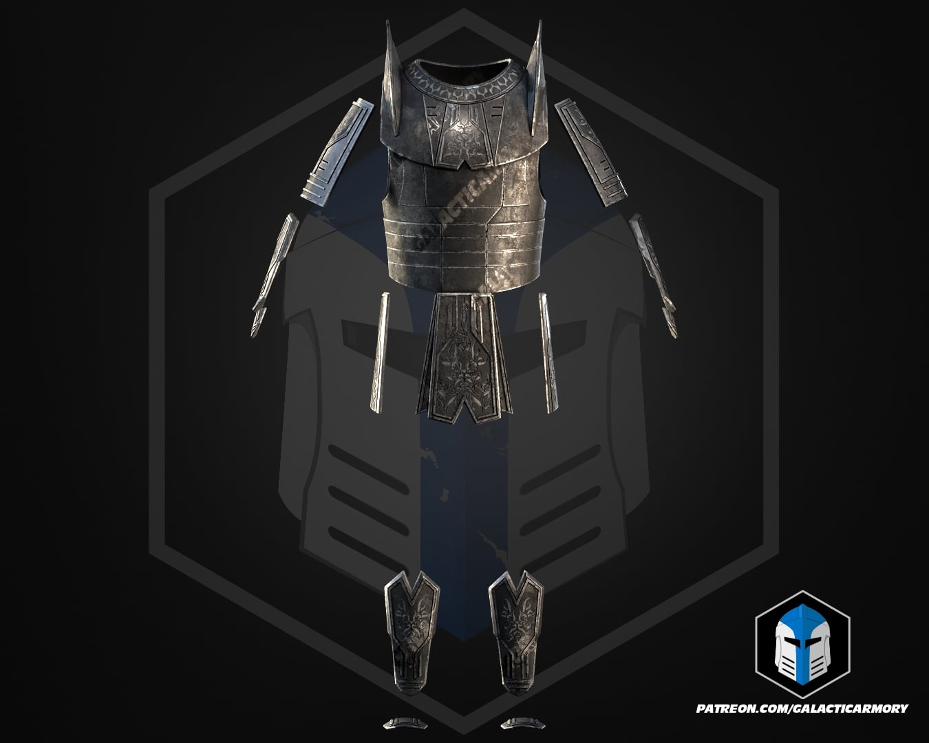 Darth Bane's Armor - 3D Print Files 3d model
