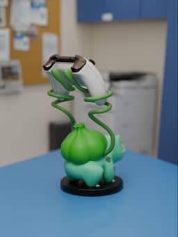 Bulbasaur Controller Stand 3d model