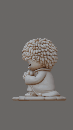 FREE GiFT - Chibi Cosmic Guardian 3d model