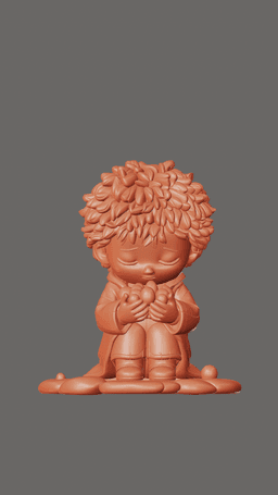 FREE GiFT - Chibi Cosmic Guardian 3d model
