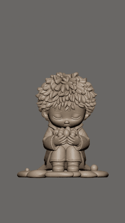 FREE GiFT - Chibi Cosmic Guardian 3d model