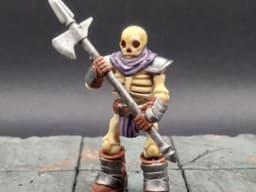 Skeleton Warrior, Miniatures Bundle 3d model