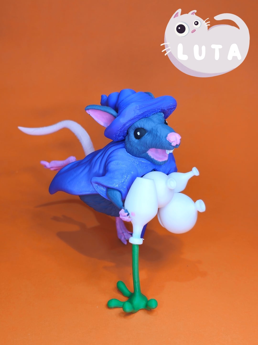 Clumsy Rat 3d model