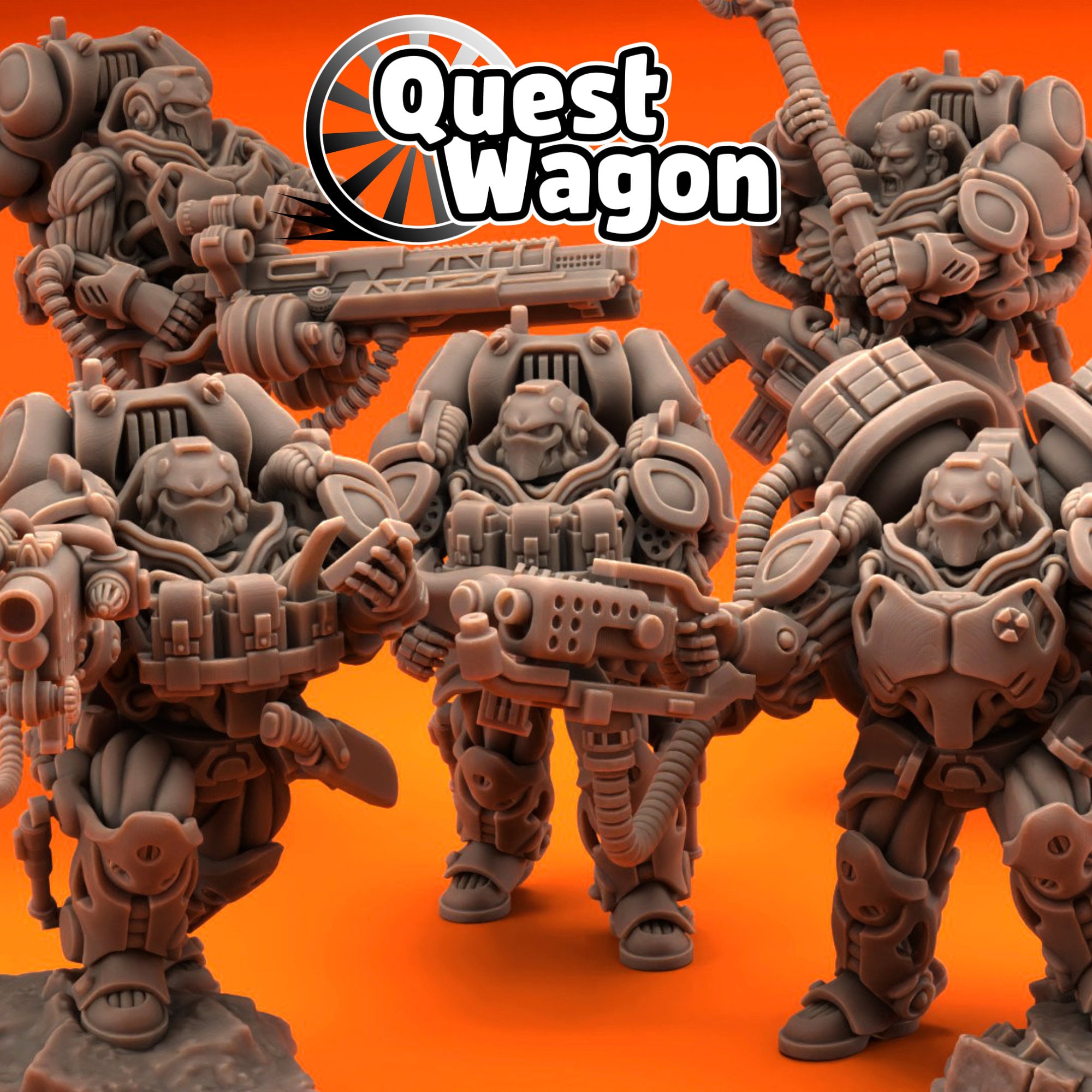 Proxy Marines, Mega Collection 3d model