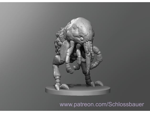 Mutated Flea 3d model